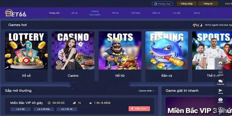 Bet66 - Nhà Cái Cá Cược Với Tỷ Lệ Cược Cạnh Tranh Số 1 Giới thiệu nhà cái bet66